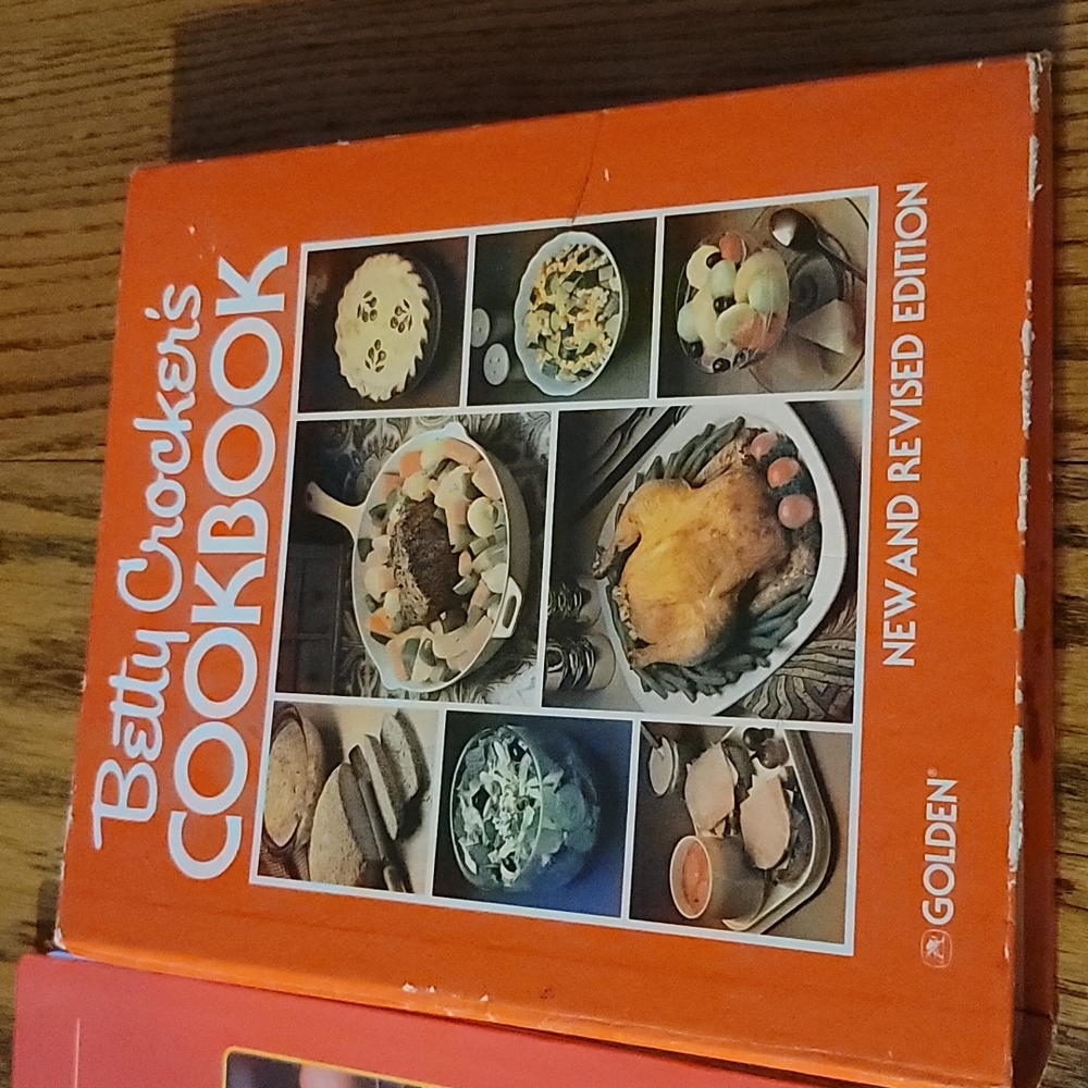 3 Betty Crocker Cookbooks